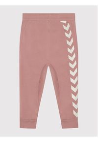 Hummel Spodnie dresowe Apple 214164 Różowy Regular Fit. Kolor: różowy. Materiał: bawełna #2