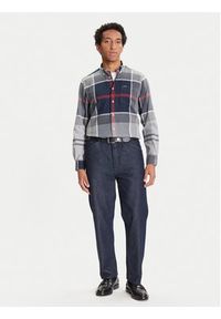 Barbour Koszula Dunoon MSH4980TN21 Szary Regular Fit. Kolor: szary. Materiał: bawełna #5