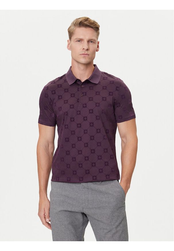 JOOP! Polo 17 JJ-24Bartholo 30046986 Fioletowy Modern Fit. Typ kołnierza: polo. Kolor: fioletowy. Materiał: bawełna