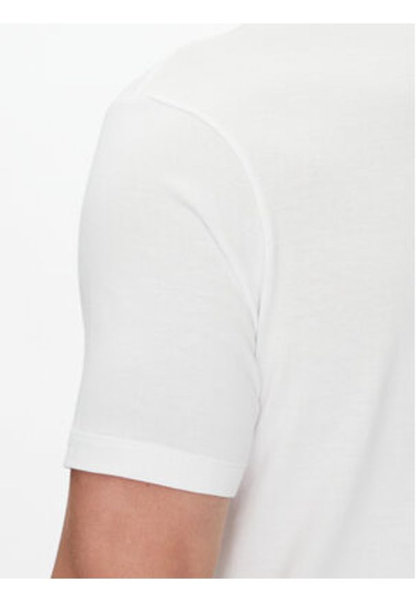 PAUL & SHARK - Paul&Shark T-Shirt 25411043 Biały Regular Fit. Kolor: biały. Materiał: bawełna