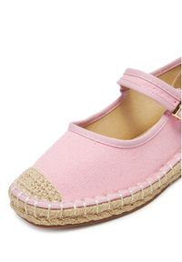 DeeZee Espadryle Q88-512-1 Różowy. Kolor: różowy. Materiał: materiał