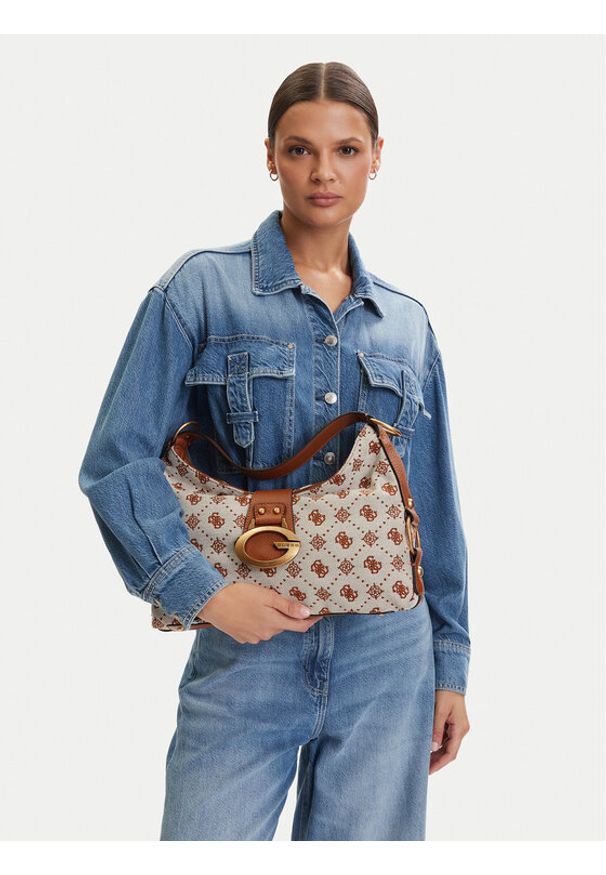 Guess Torebka 181152 Brązowy. Kolor: brązowy