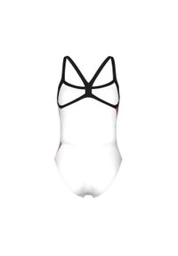 Damski kostium kąpielowy 1-częściowy Arena Airbrush. Kolor: wielokolorowy, biały, czarny #2