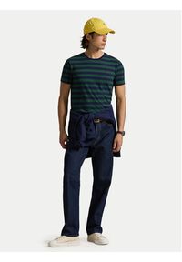 Polo Ralph Lauren T-Shirt 710803479031 Zielony Custom Slim Fit. Typ kołnierza: polo. Kolor: zielony. Materiał: bawełna #3