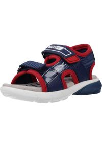 Geox - Sandały GEOX B S.FLEXYPER B.B Niebieski. Kolor: niebieski. Materiał: tkanina. Sezon: lato