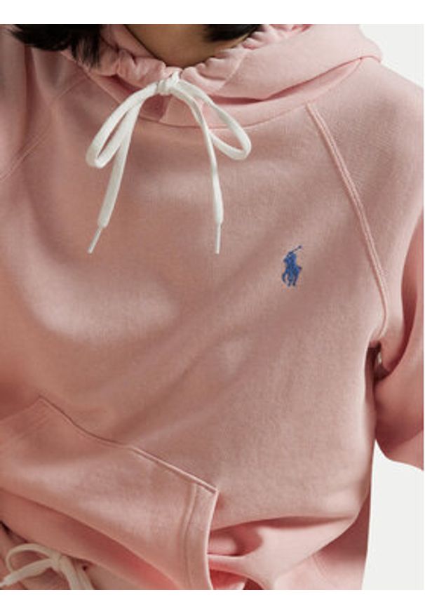 Polo Ralph Lauren Bluza 211935583016 Różowy Regular Fit. Typ kołnierza: polo. Kolor: różowy. Materiał: bawełna