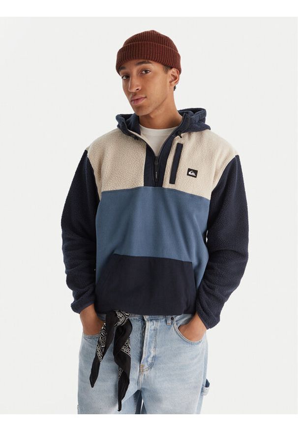 Quiksilver Polar Ocean View Mix Up EQYPF03073 Granatowy Comfort Fit. Kolor: niebieski. Materiał: syntetyk