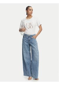 Liu Jo T-Shirt WA6489 JS923 Biały Regular Fit. Kolor: biały. Materiał: bawełna #3