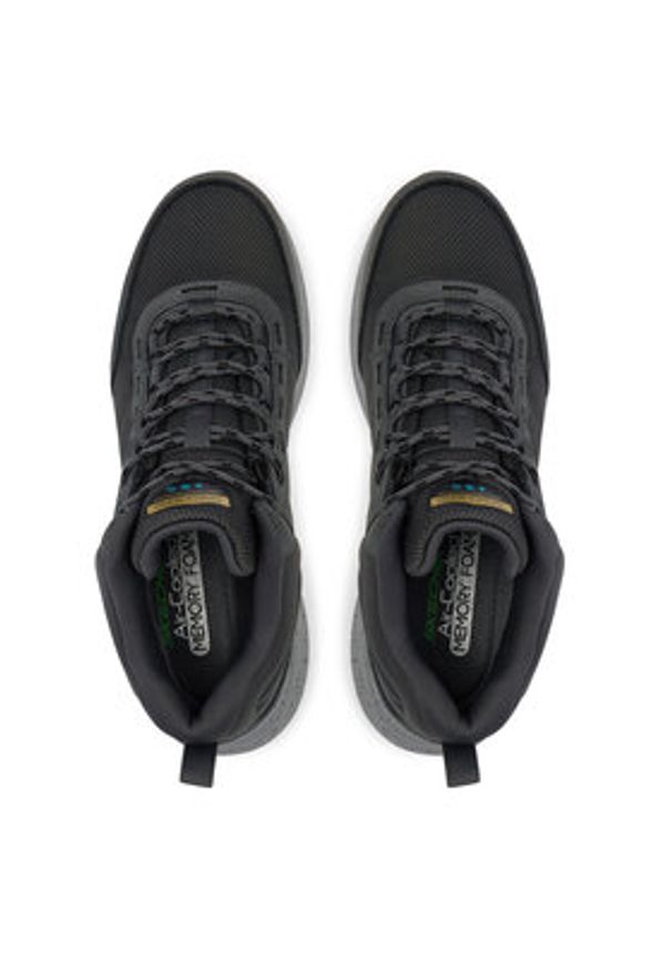 skechers - Skechers Sneakersy Bounder Rse 232961 CCLM Szary. Kolor: szary. Materiał: nubuk, skóra