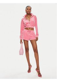 Juicy Couture Bluza Tasha JCWCT24306 Różowy Slim Fit. Kolor: różowy. Materiał: syntetyk #4