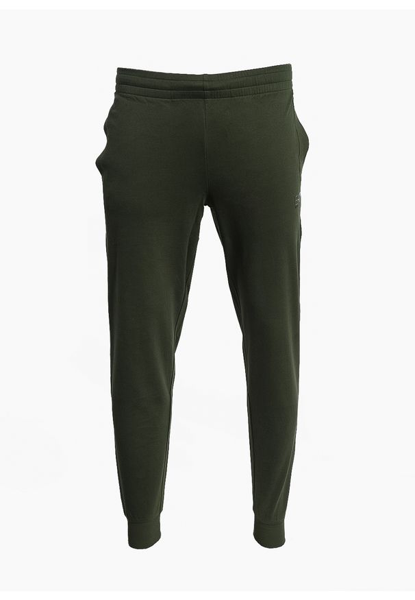 Spodnie dresowe męskie EA7 Emporio Armani 8NPP53-PJ05Z-1845. Kolor: zielony. Materiał: dresówka