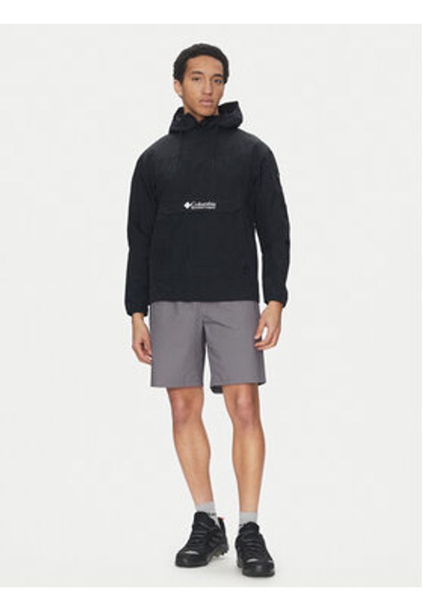 columbia - Columbia Kurtka anorak Challenger™ Windbreaker Anorak 2117001 Czarny Regular Fit. Kolor: czarny. Materiał: syntetyk