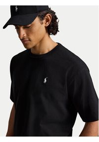 Polo Ralph Lauren T-Shirt 710A12979008 Czarny Regular Fit. Typ kołnierza: polo. Kolor: czarny. Materiał: bawełna #3