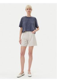 Levi's® Szorty jeansowe A9311-0018 Écru Baggy Fit. Materiał: bawełna