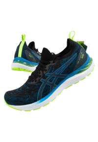 Buty do biegania Asics Gel-Cumulus 23 Mk M 1011B015-416 czarne. Okazja: na co dzień. Zapięcie: sznurówki. Kolor: czarny. Materiał: tkanina. Szerokość cholewki: normalna. Sport: bieganie #1
