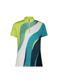 Koszulka damska rowerowe CMP 35N6686. Kolor: zielony. Sport: kolarstwo #1
