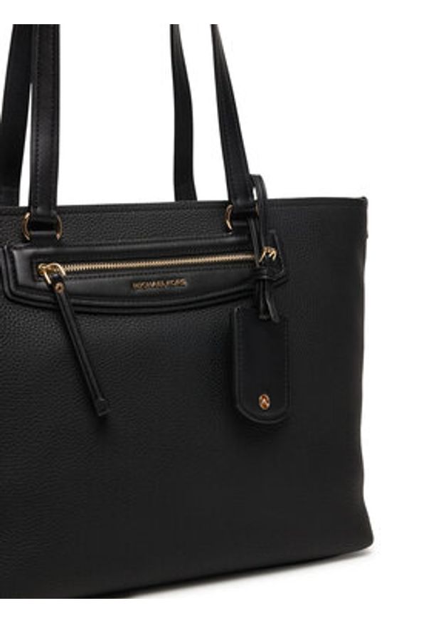 MICHAEL Michael Kors Torebka 30S6GTVT2L Czarny. Kolor: czarny. Materiał: skórzane