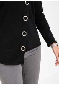 bonprix - Sweter z ćwiekami. Kolor: czarny #3