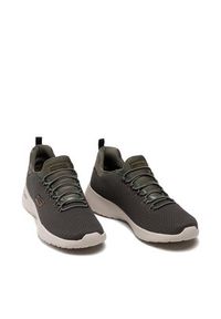 skechers - Skechers Sneakersy Dynamight 58360/OLV Zielony. Kolor: zielony. Materiał: materiał #6