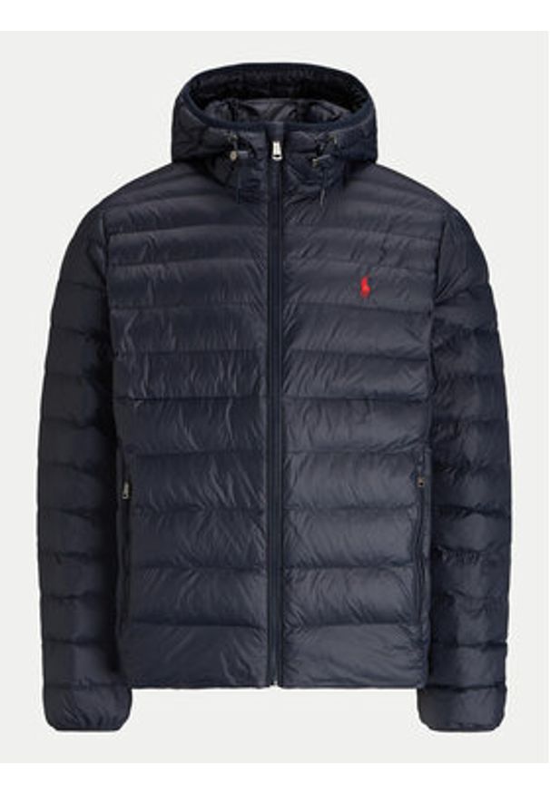 Polo Ralph Lauren Kurtka przejściowa 710955870001 Granatowy Regular Fit. Typ kołnierza: polo. Kolor: niebieski. Materiał: syntetyk