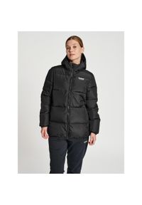 Damska kurtka puchowa Hummel GC Nicola. Kolor: czarny. Materiał: puch. Sezon: zima. Sport: piłka nożna #1