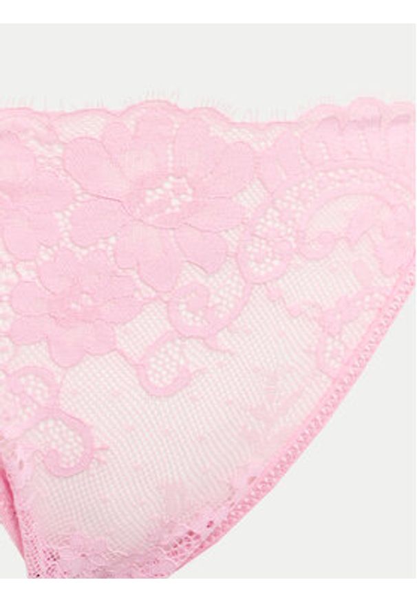 Hunkemöller Figi brazylijskie Lidia 205449 Różowy. Kolor: różowy. Materiał: syntetyk