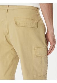 La Martina Szorty materiałowe MAB002 TW536 Beżowy Regular Fit. Kolor: beżowy. Materiał: bawełna