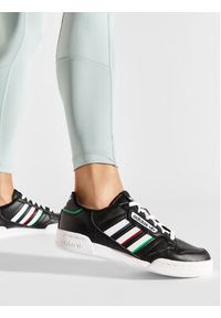 Adidas - adidas Sneakersy Continental 80 Stripes J GW6643 Czarny. Kolor: czarny. Materiał: skóra #3