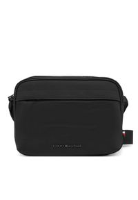 TOMMY HILFIGER - Tommy Hilfiger Saszetka Th Repreve Camera Bag AM0AM13187 Czarny. Kolor: czarny. Materiał: materiał