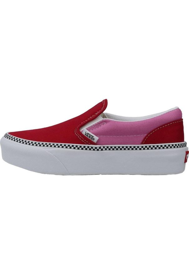Vans - Buty VANS VN0A3TL1WVX1 Czerwony. Okazja: na co dzień. Kolor: czerwony. Materiał: tkanina