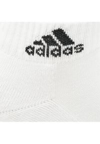 Adidas - adidas Skarpety Niskie Unisex Cushioned Sportswear Ankle Socks 6 Pairs HT3442 Biały. Kolor: biały. Materiał: bawełna