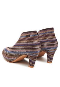 United Nude Botki Fold Mid 1002765905 Brązowy. Kolor: brązowy. Materiał: materiał #3