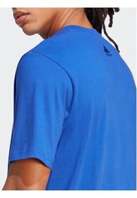 Adidas - adidas T-Shirt Essentials Single Jersey Big Logo T-Shirt IC9351 Niebieski Regular Fit. Kolor: niebieski. Materiał: bawełna, jersey #6