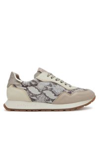 Hispanitas Sneakersy Kansas PHV253812 Brązowy. Kolor: brązowy. Materiał: skóra