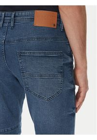 INDICODE Szorty jeansowe Kem 70-172 Niebieski Slim Fit. Kolor: niebieski. Materiał: bawełna
