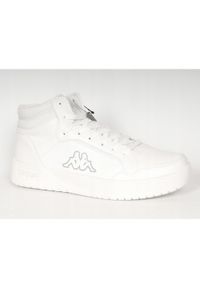 Kappa - Buty na co dzień damskie KAPPA HAILES OC za kostkę wysokie. Okazja: na co dzień. Wysokość cholewki: za kostkę. Kolor: biały. Sport: turystyka piesza #1