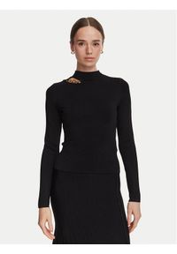 Marciano Guess Sweter G6YR07 Z1060 Czarny Slim Fit. Kolor: czarny. Materiał: wiskoza #1
