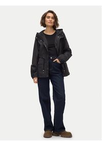 Vero Moda Parka Paisley 10301577 Czarny Regular Fit. Kolor: czarny. Materiał: syntetyk. Wzór: paisley #6