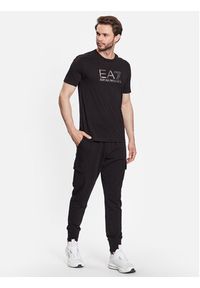 EA7 Emporio Armani T-Shirt 3RPT71 PJM9Z 1200 Czarny Regular Fit. Kolor: czarny. Materiał: bawełna #2