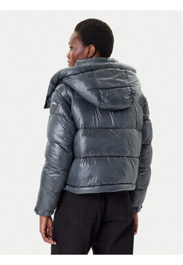 Blauer Kurtka zimowa 25WBLDC02170 Szary Regular Fit. Kolor: szary. Materiał: syntetyk. Sezon: zima