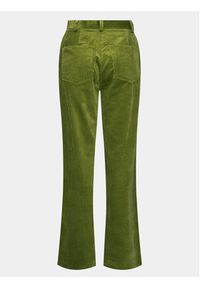 Sisley Spodnie materiałowe 453ULF040 Zielony Wide Leg. Kolor: zielony. Materiał: bawełna. Styl: street #4