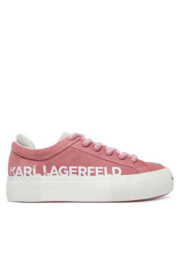 Karl Lagerfeld - Sneakersy KARL LAGERFELD. Kolor: fioletowy