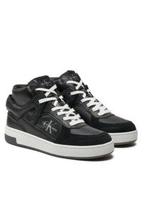 Calvin Klein Jeans Sneakersy Basket Cupsole High Mix Ml Mtr YW0YW01489 Czarny. Kolor: czarny. Materiał: skóra #5
