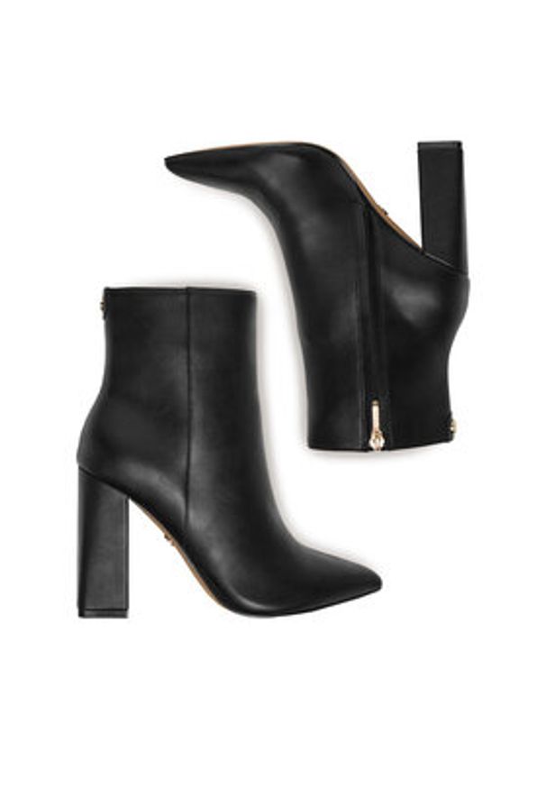 Nine West Botki CEO-HANA-01 Czarny. Kolor: czarny. Materiał: materiał
