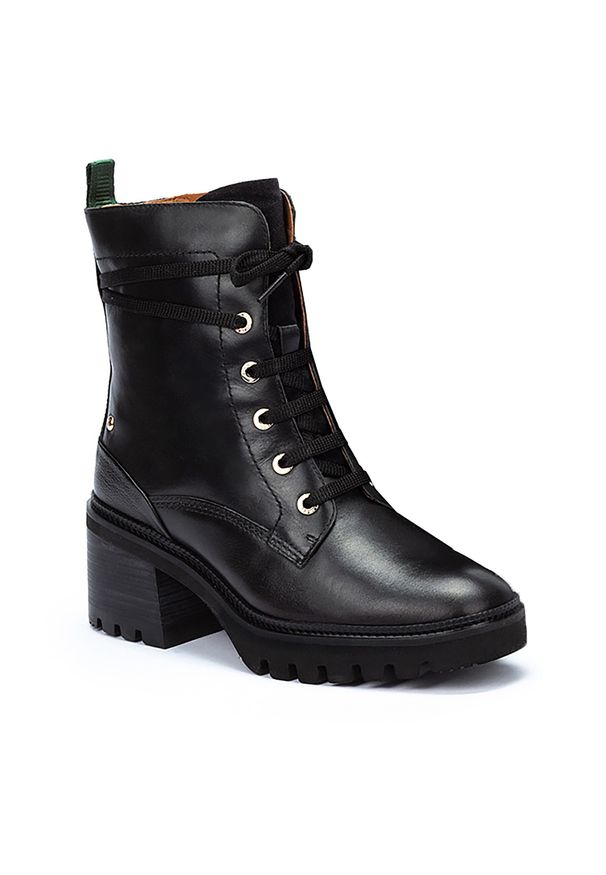 Botki Pikolinos W5D-8698C2 Black 000. Kolor: czarny