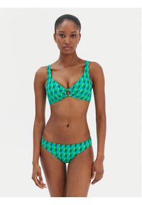 Seafolly Góra od bikini Sorrento 31467-277 Zielony. Kolor: zielony. Materiał: syntetyk #3