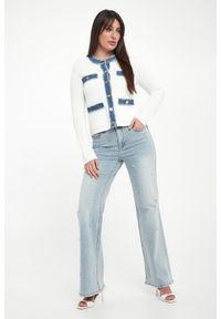 Joseph Ribkoff - Jeansy damskie z perełkami JOSEPH RIBKOFF #1