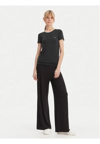Emporio Armani T-Shirt EW000408 AF19024 UC001 Czarny Regular Fit. Kolor: czarny. Materiał: bawełna #2