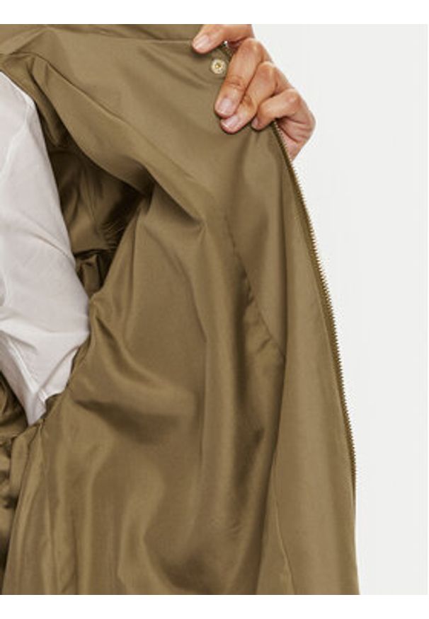 Pinko Kurtka przejściowa Polidora 103150 A1PR Zielony Regular Fit. Kolor: zielony. Materiał: bawełna, syntetyk