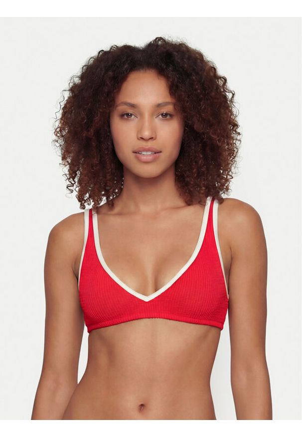 Banana Moon Góra od bikini Pulco Popsail MFQ19 Czerwony. Kolor: czerwony. Materiał: syntetyk